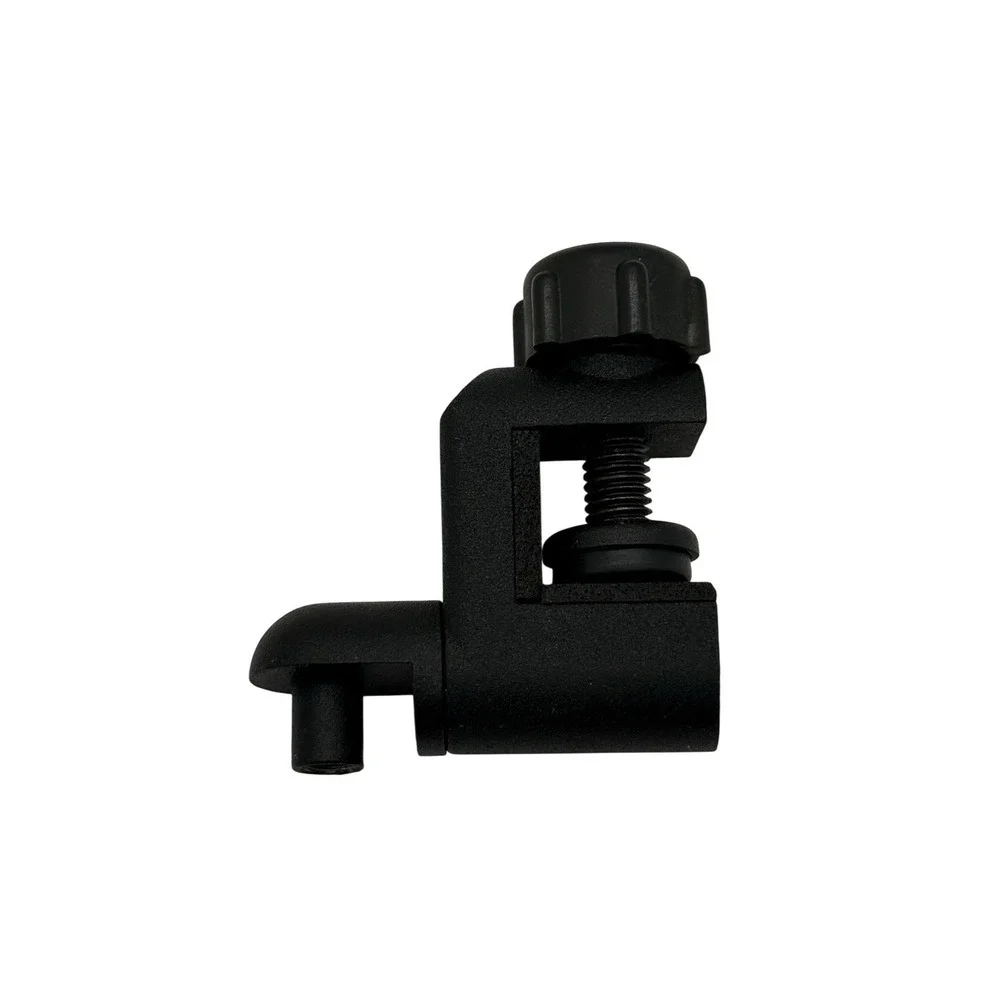 Adjustable Microphone Clamp Mount Desk C Clamp Swivel Mic Holder Black Never Use